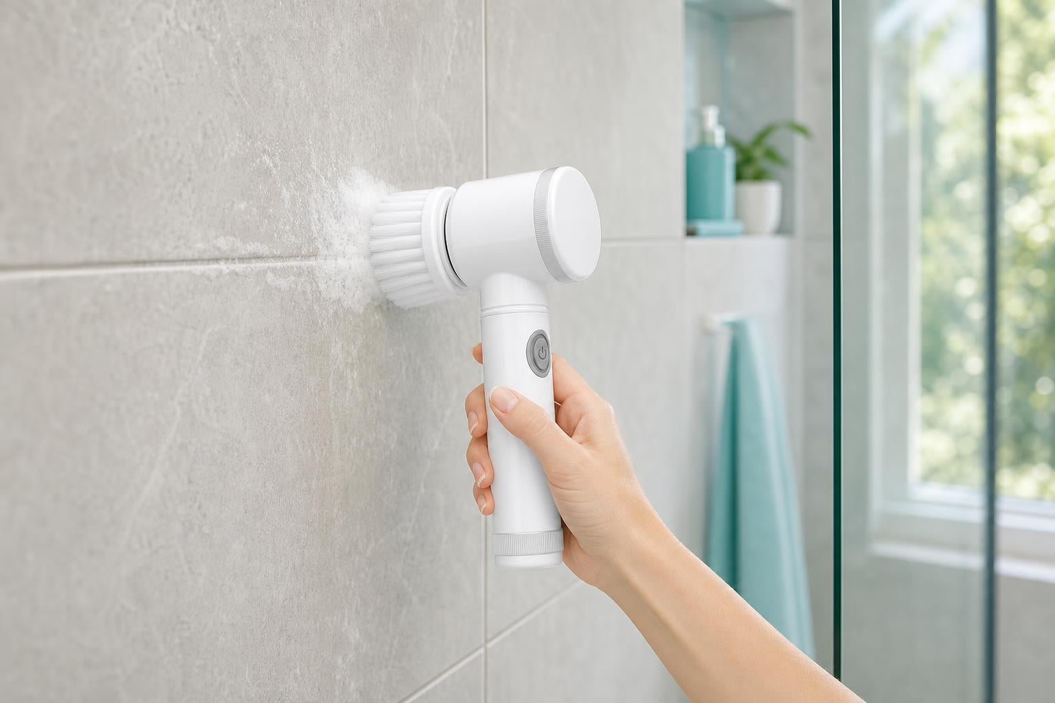 Shower tiles & grout